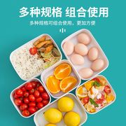 冰箱保鲜盒专用饭盒加热便当盒水果盒食品级，真空冷冻收纳盒微波炉