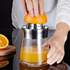 出德国304不锈钢手动压汁器柠檬夹大号，水果榨汁机婴儿榨汁器工具