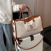 短途旅行包女帆布包，收纳行李包手提包，旅游出差轻便大容量行李包包