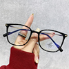 防蓝光眼镜透明细边超轻tr镜框，可配近视镜片素颜神器抗辐射平光镜