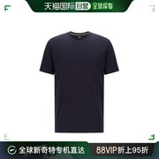 香港直邮HUGO BOSS 男士深蓝色短袖T恤 TIBURT33-50333808-410