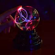 儿童节送男生日礼物玻璃水晶球魔法离子球静电感应球创意科技摆件