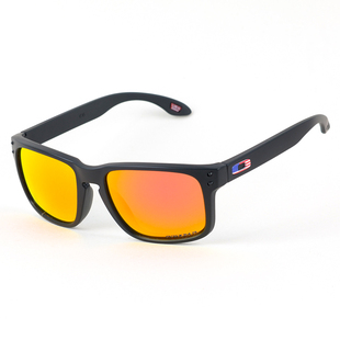 oo9102男女偏光炫彩防紫外线，遮阳墨镜骑行跑步运动tr90太阳眼镜架
