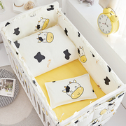 婴儿c床床围儿童床品七十件套纯棉含床单床帏宝宝床上用