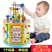 手拍鼓婴儿童早教益智玩具音乐0一1岁6六8八9九10个月宝宝六面体3