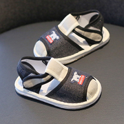 宝宝手工布鞋男童夏季1-3岁4婴幼儿，软底布凉鞋(布，凉鞋)女千层底儿童学步鞋