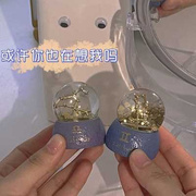 网红梦幻十二星座水晶球桌面摆件女孩生日礼物儿童透明玻璃球创意