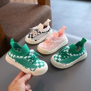 春夏季宝宝学步鞋0-1-2岁3儿童单网运动鞋男女童透气防滑韩版鞋子
