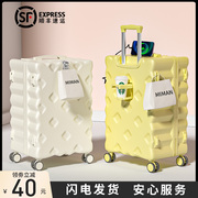 行李箱女2025新款20寸登机小型拉杆旅行密码皮箱子28大容量万向轮