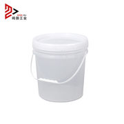 鸣固加厚高透明工业零件清洗密封带盖小水桶零件打包桶浸泡桶3L透
