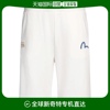 1小时内可退 香港直邮潮奢 EVISU 福神 男士 短裤 white白色 舒适