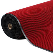 尚美巢品双条纹地垫商用防滑地毯走廊地垫门垫耐磨PVC复合底宽2米