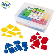 逻辑方块1027台湾智高进口gigo儿童益智拼插积木，玩具颜色形状认知