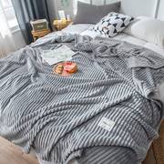 冬季保暖牛奶绒毯子床单毛毯单人宿舍学生珊瑚绒空调午睡沙发盖毯
