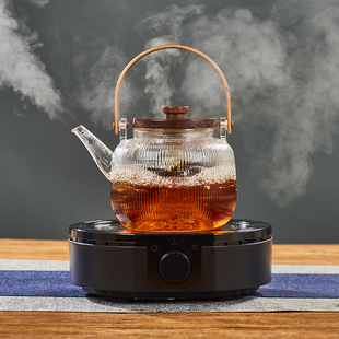 迷你电陶炉小型煮茶器玻璃壶烧水泡茶小电磁炉茶炉光波炉家用茶壶