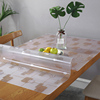 桌布软玻璃防水防油茶几垫pvc免洗塑料透明餐桌垫水晶板胶垫台布