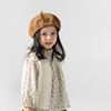 女童贝雷帽儿童帽子春秋款时尚女孩，画家帽宝宝，南瓜帽男童八角帽夏
