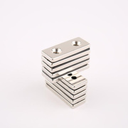 磁铁方形沉孔50x20x3/4/5/10mm磁石 钕铁硼强磁 纱窗强力磁铁