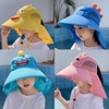 儿童防晒帽夏季防紫外线太阳帽，男童女孩宝宝遮阳帽渔夫帽凉帽帽子