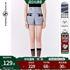 EF2023夏季小众设计感蝴蝶结装饰休闲裤高腰气质休闲西装短裤