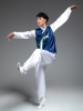 朝鲜男舞蹈表演出舞，台服少数民族装练习练功服考级服
