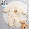 婴儿衣服冬季0一3月宝宝，加厚外出夹棉袄外套，小月龄10个月冬装一岁