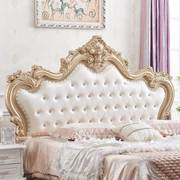 欧式床头软包床靠背法式烤漆公主风1.8米床头板双人奢华床头单卖
