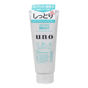 保税区 日本UNO吾诺男士洗面奶保湿预防粉刺洁面乳130g