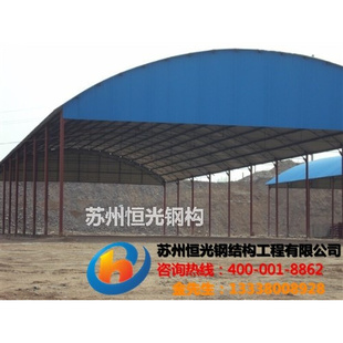 苏州中型钢结构厂房轻钢房轻钢结构