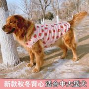 大狗狗衣服中大型犬柯基秋冬季拉布拉多金毛边牧萨摩耶宠物背心