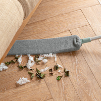 床底灰尘刷清洁掸子长柄，铝杆除尘掸可伸缩加长缝隙除尘掸