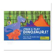 Stage & PlayDinosaurs!，游戏舞台恐龙英文儿童趣味 原版图书外版进口书籍
