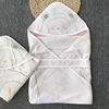 新生儿包被夏季薄款初生婴儿抱被纯棉纱布春秋宝宝包裹被产房包单