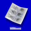KANSAI收纳册防尘防氧化透明pvc收纳袋项链首饰戒指耳饰品收纳包