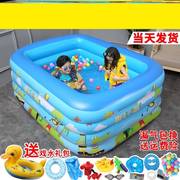 充气泳池超大小朋友游泳池玩水装备儿童戏水池家庭室外戏水洗澡池