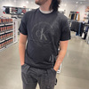 ckcalvinklein夏季男士时尚，美式休闲圆标logo圆领，短袖t恤