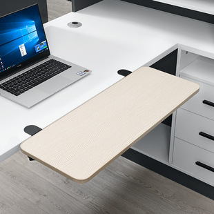 键盘置物架可折叠办公桌桌面延长托架电脑桌加宽伸缩折叠一字隔板