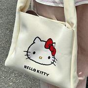 可爱hellokitty托特包女2023单肩包独特小众通勤大容量手提包