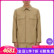 LARDINI(服饰)男士时尚休闲衬衫衬衣夹克西服外套上衣米色S24