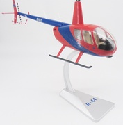 r44r44罗宾逊直升机模型合金原机型模型仿真民用直升机模型