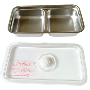 小熊电饭盒配件 DFH-B10J2/B10Q3/B10T6方形电热饭盒上盖内胆盖子