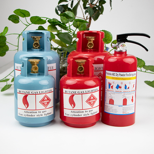 创意仿煤气罐存钱罐消防宣传定制儿童可存可取灭火器储蓄罐