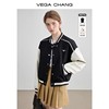 vegachang棒球服外套女2024春季设计感宽松显瘦美式夹克上衣