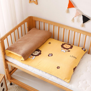 幼儿园床垫午睡用褥子宝宝垫被褥垫，儿童床褥婴儿铺被牛奶绒可拆洗
