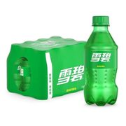 可口可乐汽水碳酸饮料雪碧300ml×6瓶柠檬味汽水饮料