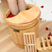 泡脚桶家用过小腿高深桶，木质脚盆木盆实木香，柏木足浴神器洗脚木桶
