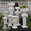 欧式罗马柱子摆件别墅花园庭院婚庆装饰阳台复古户外花盆花架底座