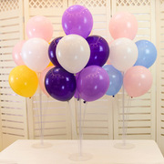 透明桌飘支架立柱气球，展示架婚庆婚礼生日派对布置用品