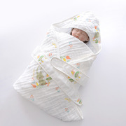 新生婴儿用品新生儿产房包单初生宝宝必用品纯棉，六层纱布浴巾包被