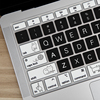 2021苹果macbook电脑键盘膜air13笔记本pro16英寸touchbar超薄mac12保护卡通，14创意可爱13.3贴膜m1全覆盖15